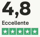 Trustpilot 4.8 Eccellente